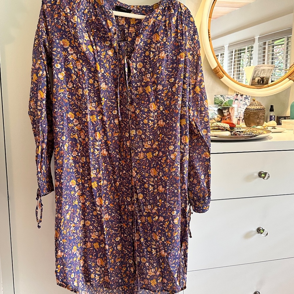 JCrew Casual Dress or Cover Up with Tie